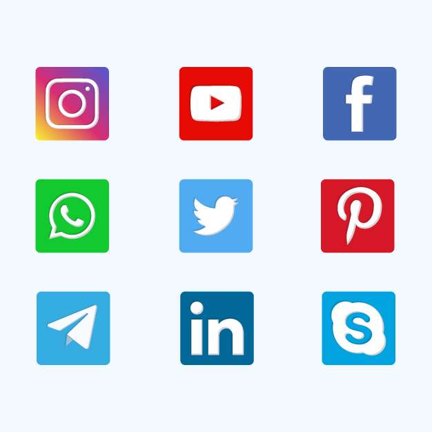 Free social media icons collection