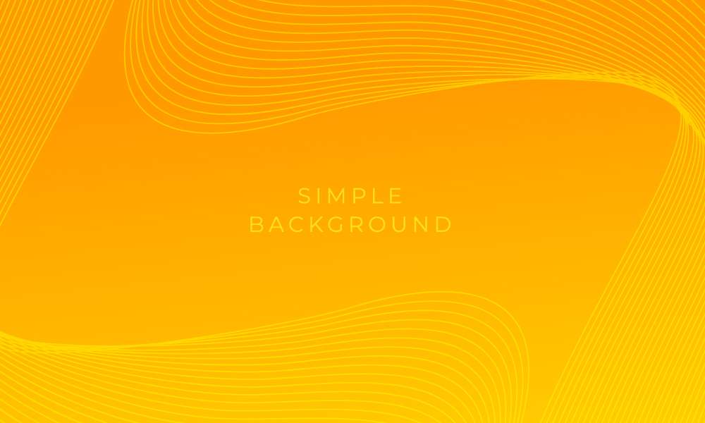 Simple blend lines background free download with yellow color
