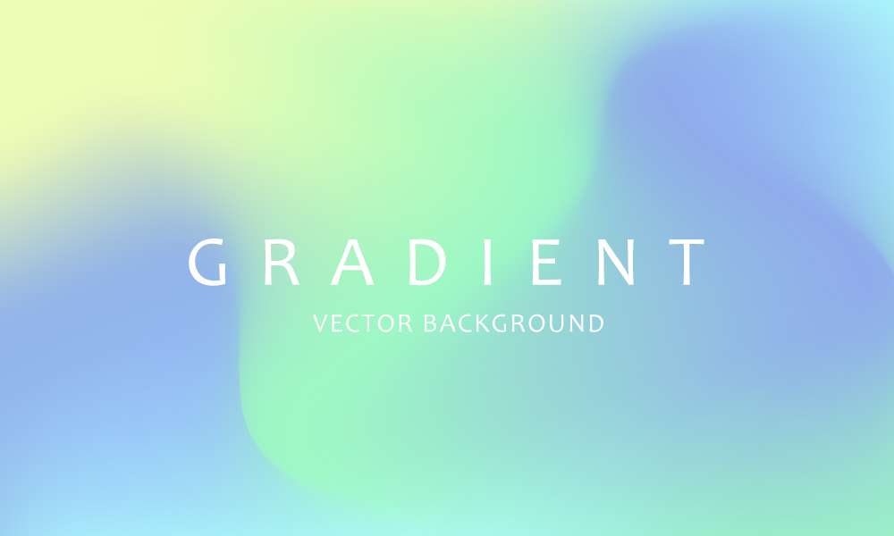 Mesh soft gradient background with multi color
