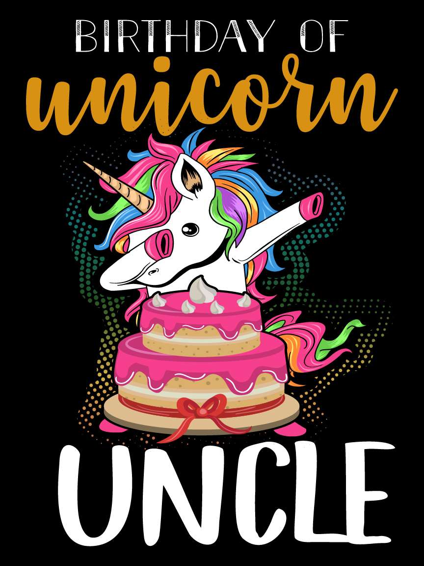 Unicorn t-shirt-Birthday