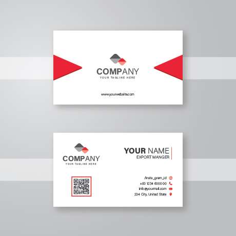 Simple business card template