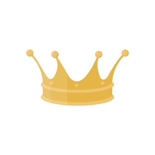 Simple crown png vector free download