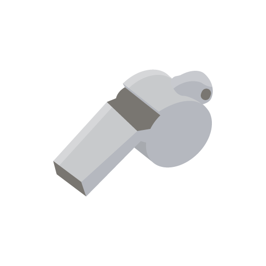 Whistle icon vector image