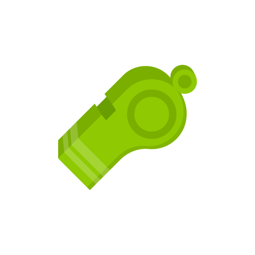 Whistle icon vector