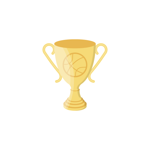 Winner trophy vector