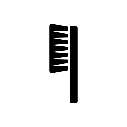 Cloth brush icon vector